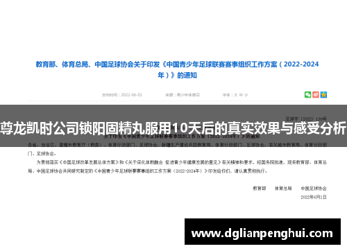 尊龙凯时公司锁阳固精丸服用10天后的真实效果与感受分析